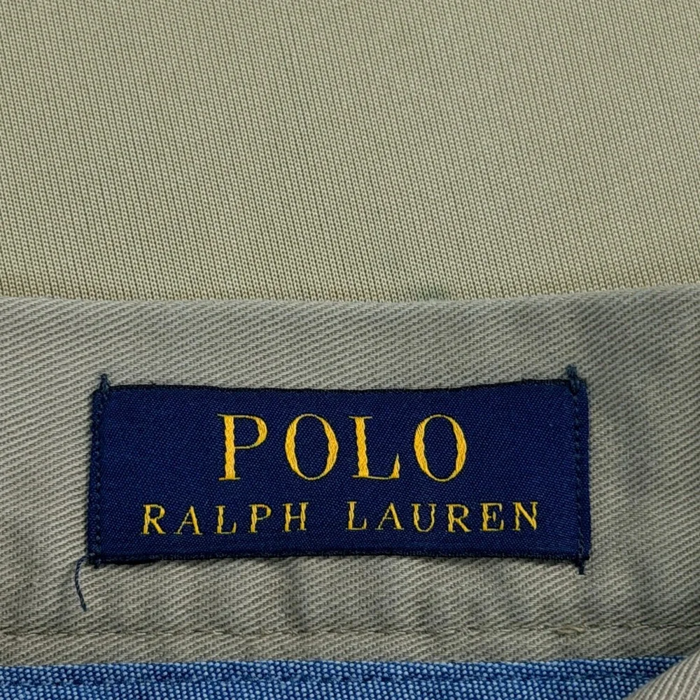 Polo Ralph Lauren‎ Pleated Shorts Mens 35 Khaki Tan Classic Fit 9 Inch Inseam